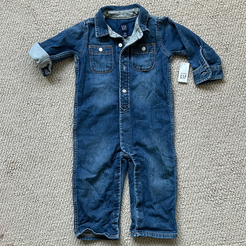 GAP Classic Indigo Kids Romper